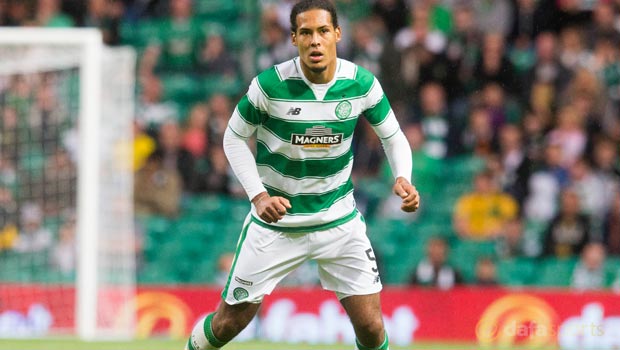 Celtic centre-back Virgil Van Dijk