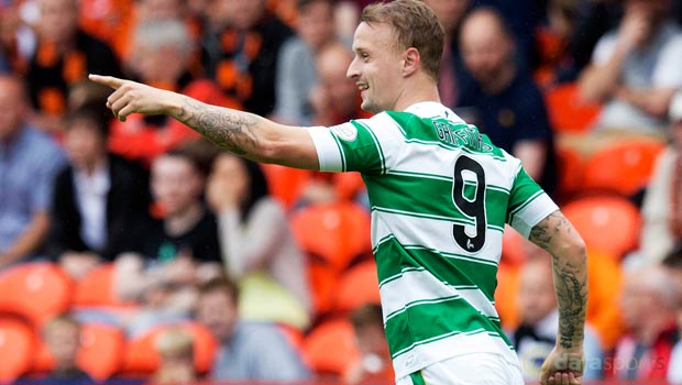 Celtic striker Leigh Griffiths