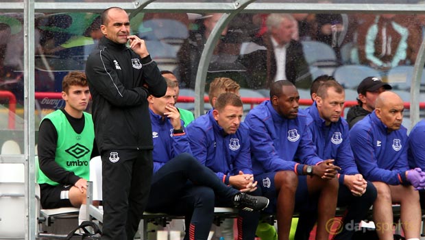 Everton boss Roberto Martinez