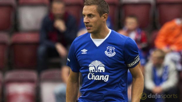 Everton captain Phil Jagielka