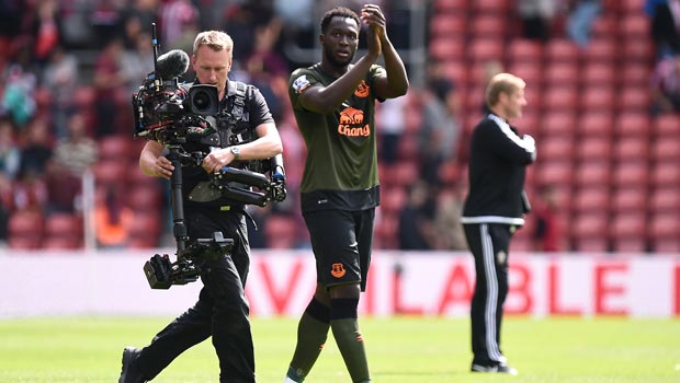 Everton striker Romelu Lukaku