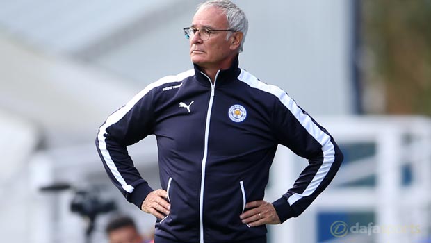 Leicester City manager Claudio Ranieri