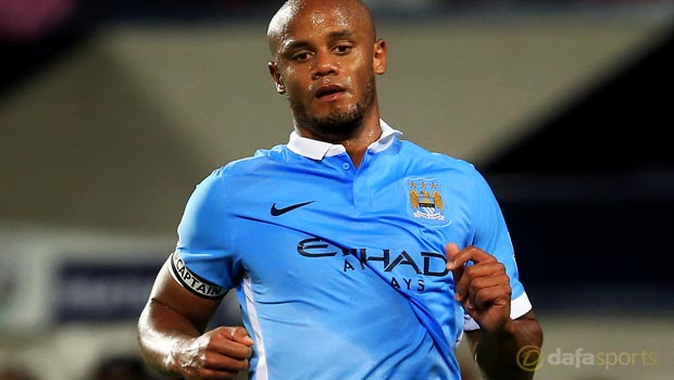 Manchester City captain Vincent Kompany