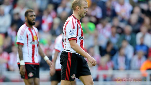 Sunderland midfielder Lee Cattermole