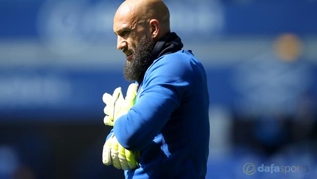 Tim Howard Goalkeeper Everton