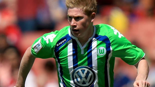 Wolfsburg winger Kevin De Bruyne