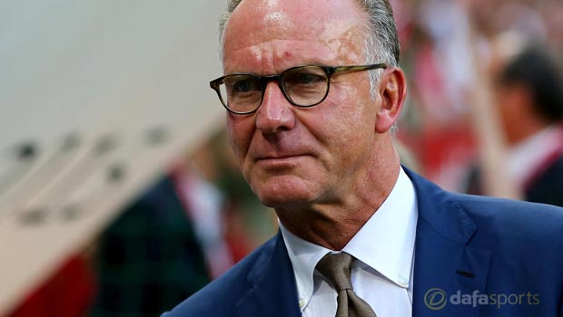 Bayern Munich chairman Karl-Heinz Rummenigge