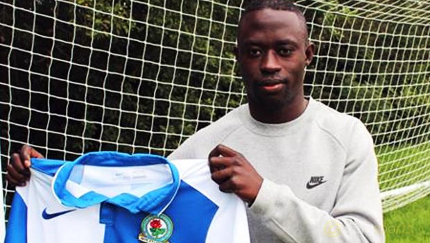 Blackburn Rovers player Modou Barrow