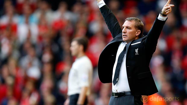 Brendan Rodgers Liverpool v Aston Villa