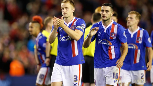 Carlisle United Captain Danny Grainger