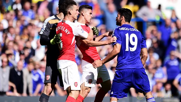 Diego Costa hit by FA charge Chelsea v Arsenal