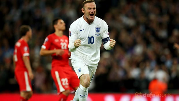 England Wayne Rooney 50th goal Euro 2016