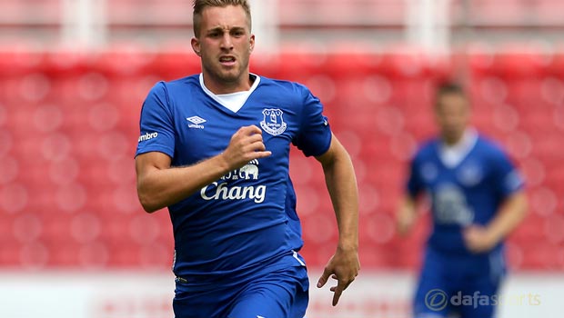 Everton winger Gerard Deulofeu