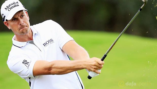 Henrik Stenson Deutsche Bank Championship