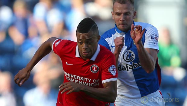 Jordan Rhodes Blackburn Rovers v Charlton Athletic