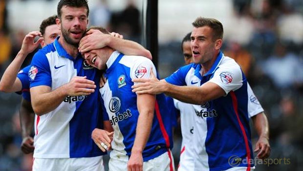 Jordan Rhodes Blackburn Rovers v Hull City