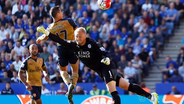 Leicester City 2-5 Arsenal Alexis Sanchez