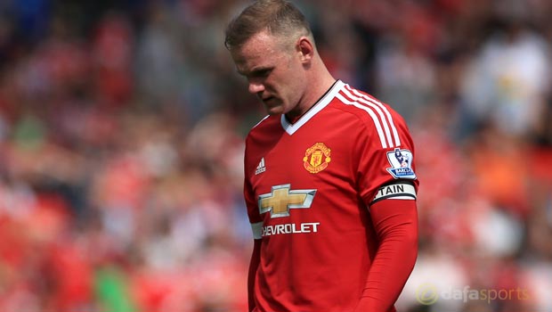 Man Utd forward Wayne Rooney Champions League 