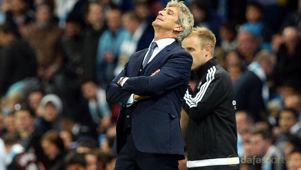 Manuel Pellegrini Man City v Juventus Champions League