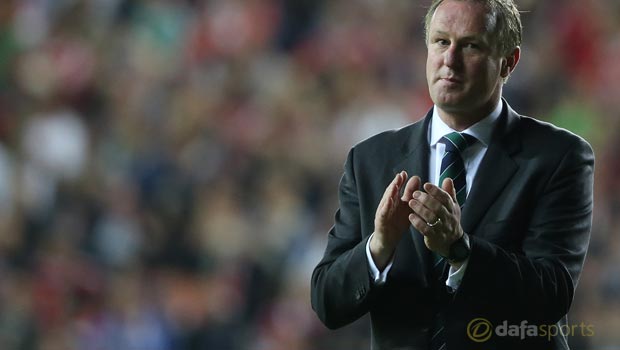 Northern Ireland manager Michael ONeill Euro 2016