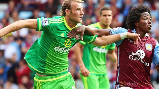 Ola Toivonen Sunderland v Aston Villa