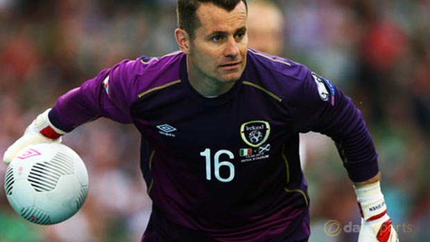 Republic of Ireland goalkeeper Shay Given