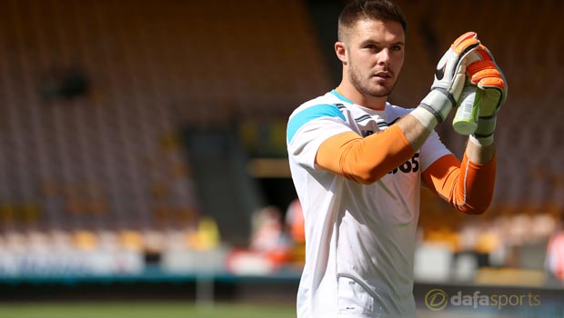 Stoke City goalkeeper Jack Butland