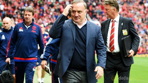 Sunderland Dick Advocaat and Manchester United