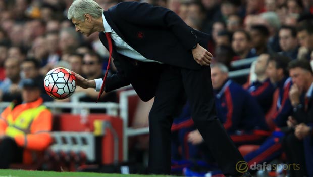 Arsenal v Manchester United Arsene Wenger