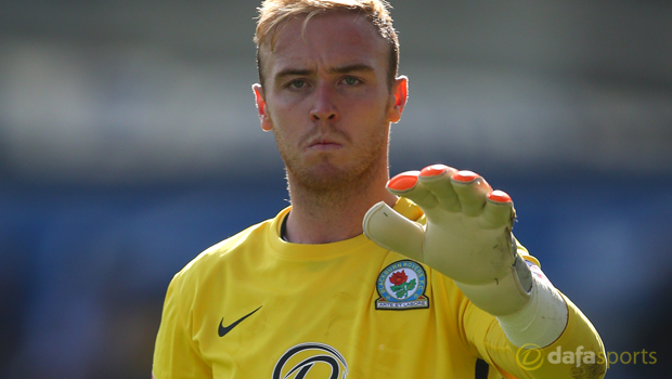 Blackburn Rovers goalkeeper Jason Steele