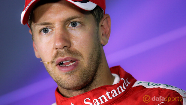 Ferrari Sebastian Vettel ahead of Mexico Grand Prix