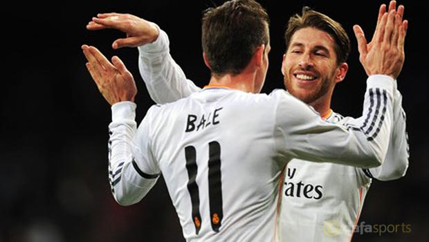 Gareth Bale and Sergio Ramos Real Madrid