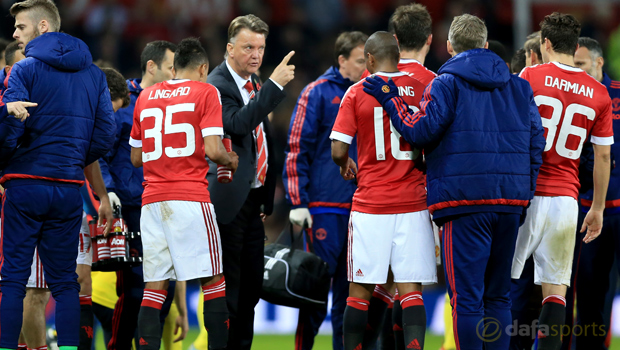 Manchester United manager Louis van Gaal Capital One Cup