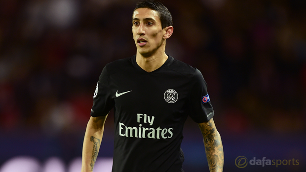 PSG winger Angel Di Maria Champions League