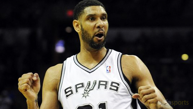 San Antonio Spurs Tim Duncan NBA