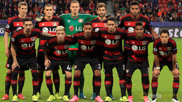 Bayer 04 Leverkusen team group Champions League