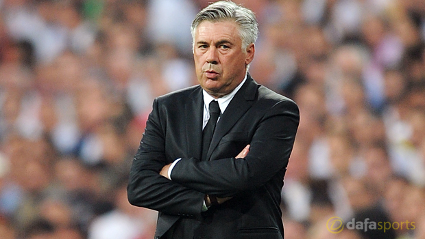 Carlo Ancelotti head coach