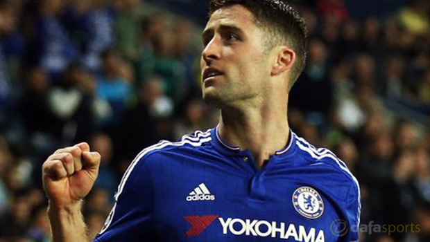 Chelsea defender Gary Cahill Champions League