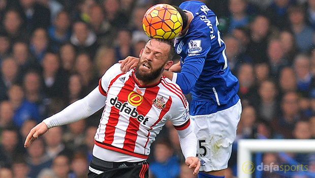 Everton v Sunderland striker Steven Fletcher