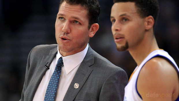 Golden State Warriors Interim head coach Luke Walton NBA