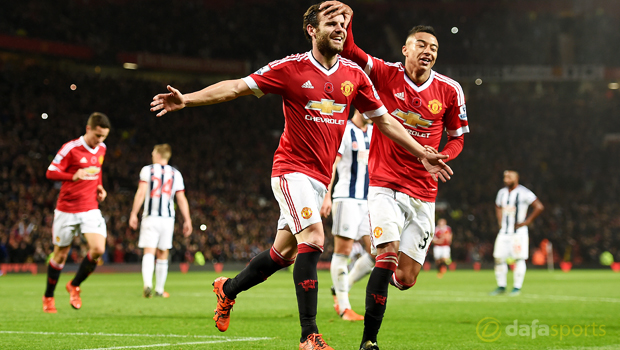 Juan Mata Manchester United v West Bromwich Albion