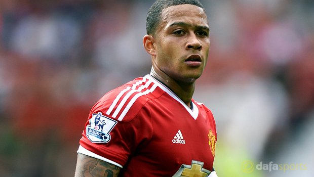 Memphis Depay Manchester United player