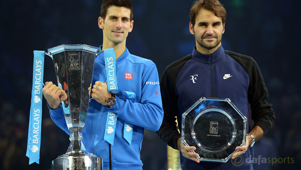 Novak Djokovic v Roger Federer ATP World Tour Finals