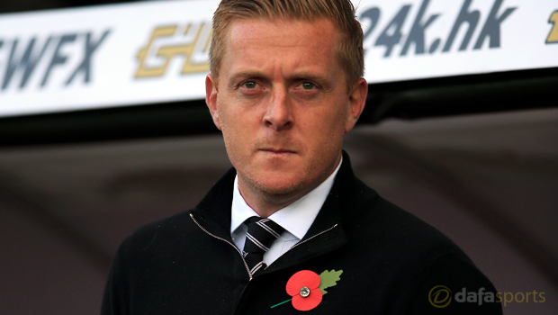 Swansea City manager Garry Monk