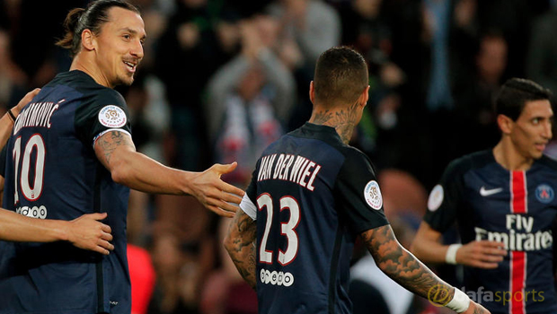 Zlatan Ibrahimovic PSG Ligue 1