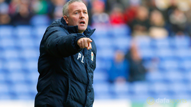 Blackburn Rovers Manger Paul Lambert Championship