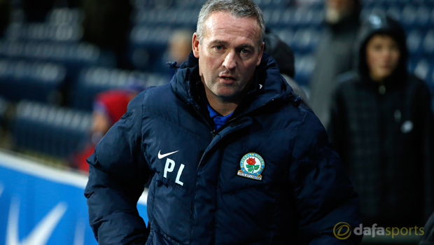 Blackburn Rovers manager Paul Lambert