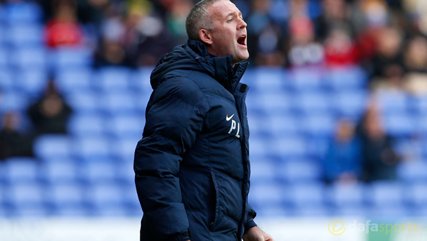 Blackburn boss Paul Lambert Championship