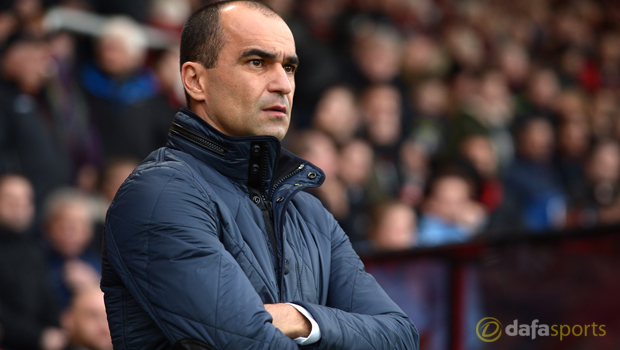 Everton boss Roberto Martinez