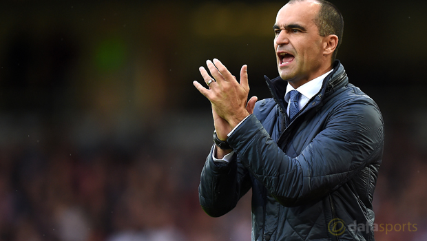 Everton boss Roberto Martinez Capital One Cup